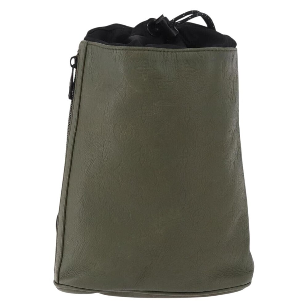 Louis Vuitton Chalk Sling Monogram Shadow Leather